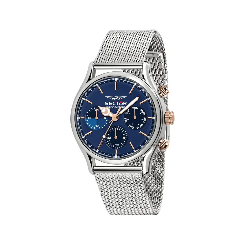 Orologio Uomo Sector R3253517009 43 mm SILVER