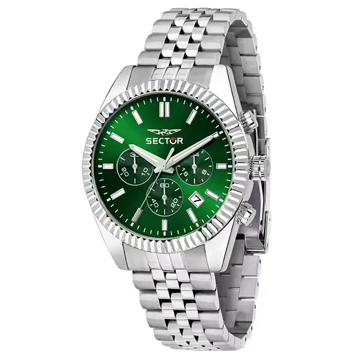 Orologio Uomo Sector r3273640004 41 mm SILVER