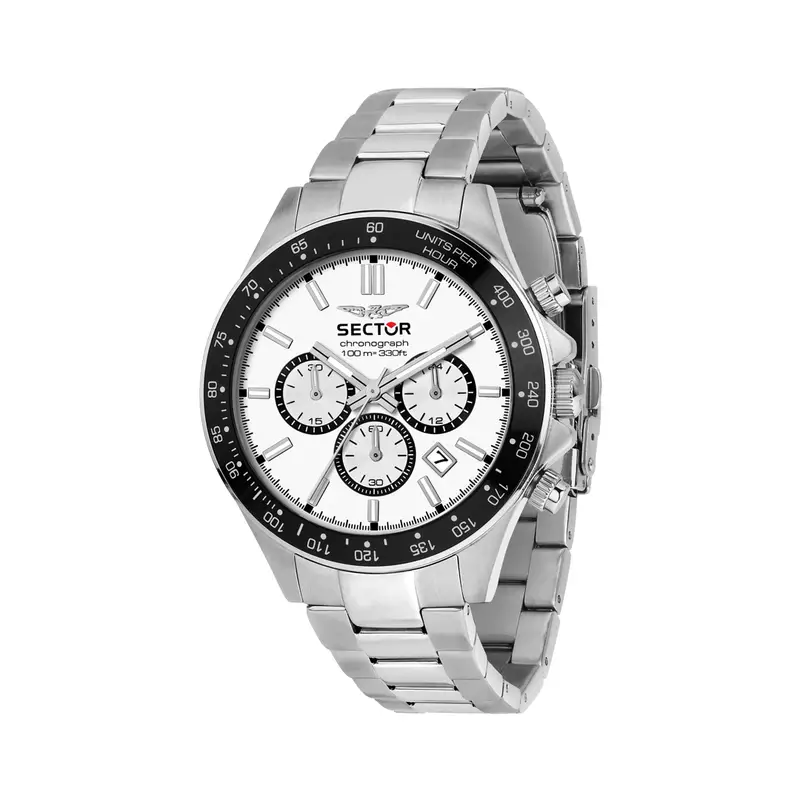 Orologio Uomo Sector R3273661049 43 mm SILVER