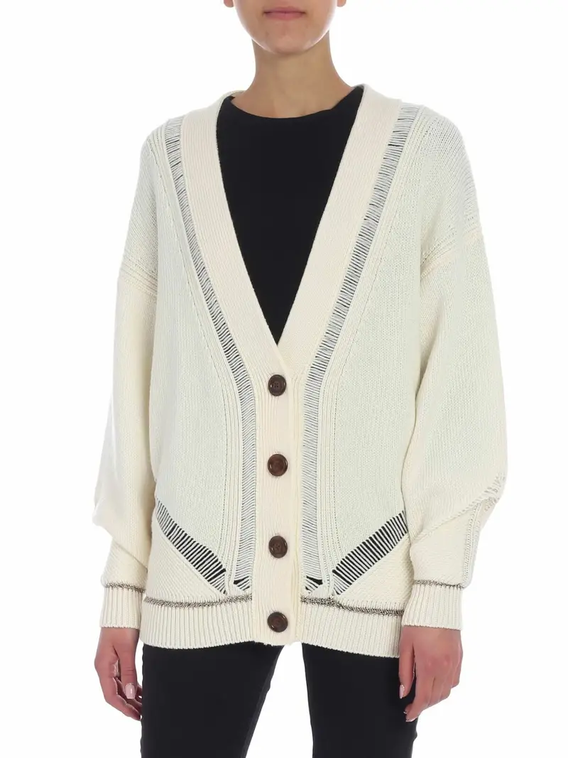 See By Chloé Cardigan Bianco 3258895