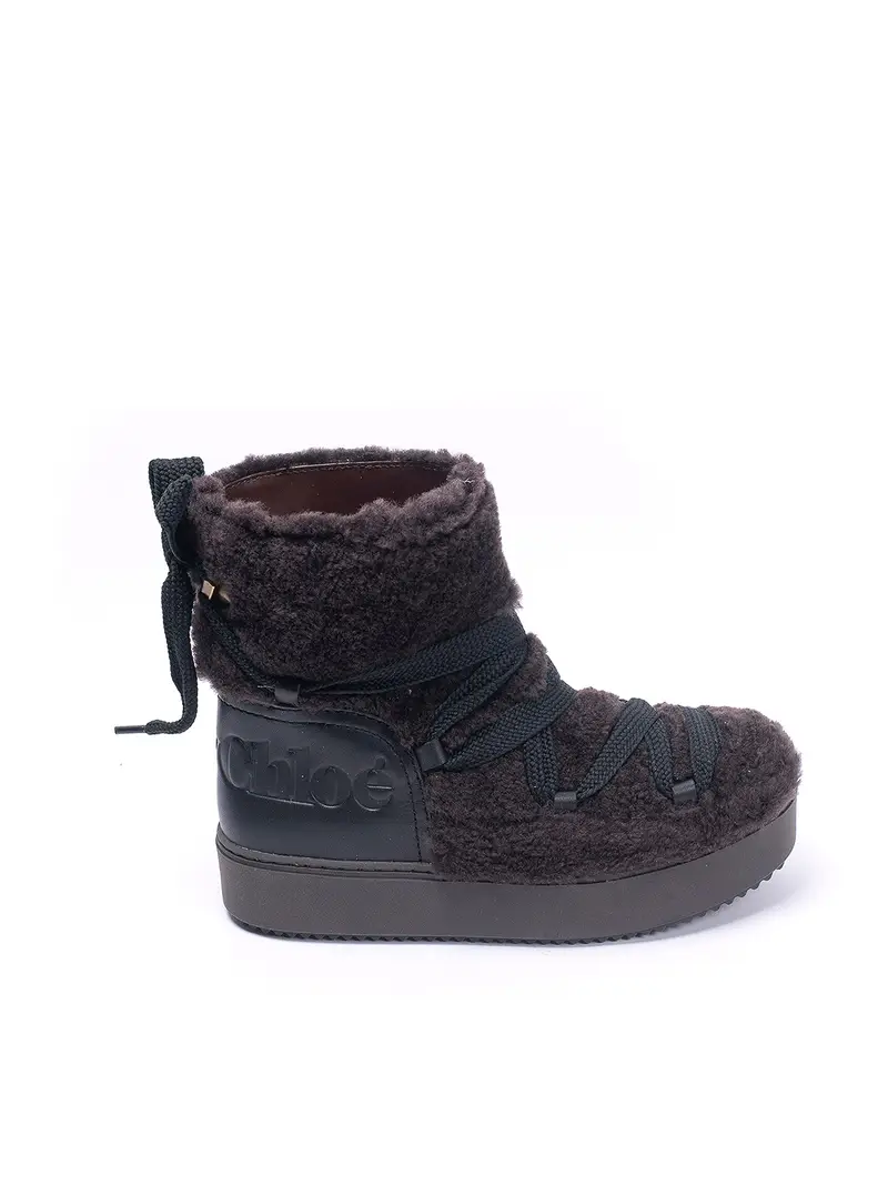 Mocassino con plateau Mahalia Viola