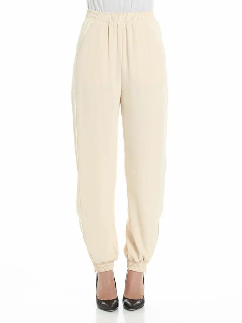 Pantalone color crema