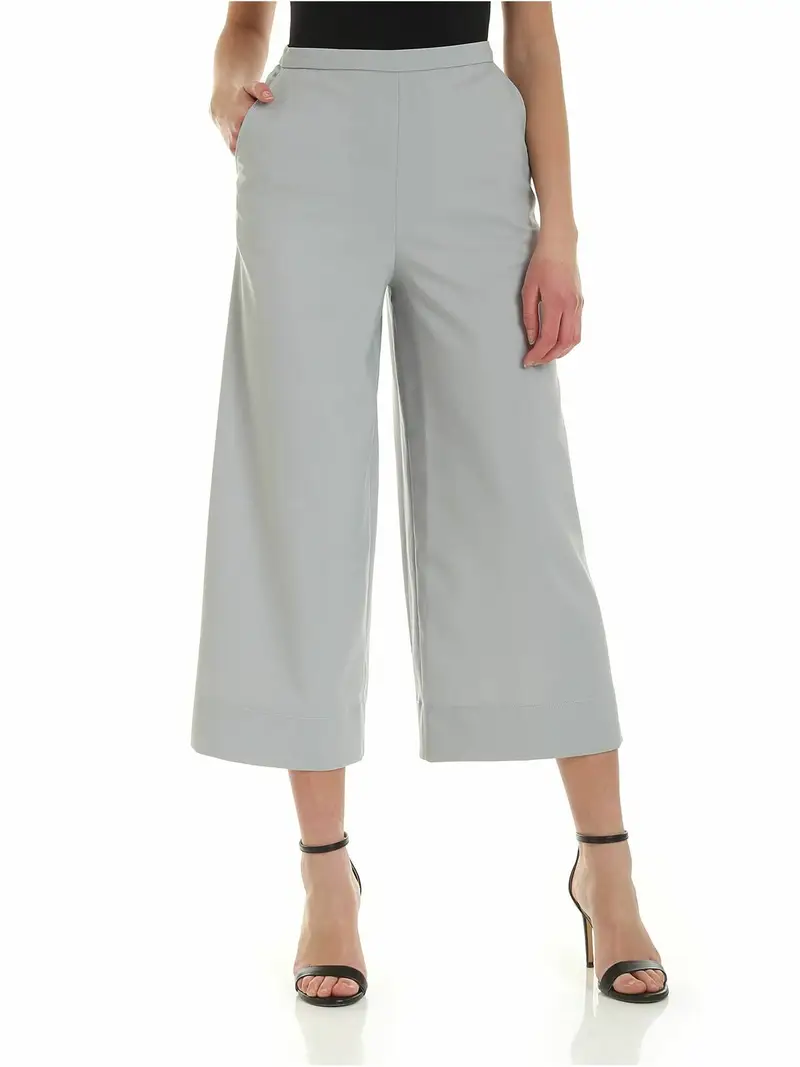 Pantalone culotte Cold Gray Grigio