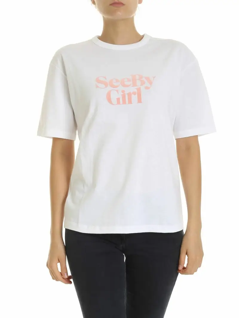 See By Chloé T-shirt Bianco 3854447