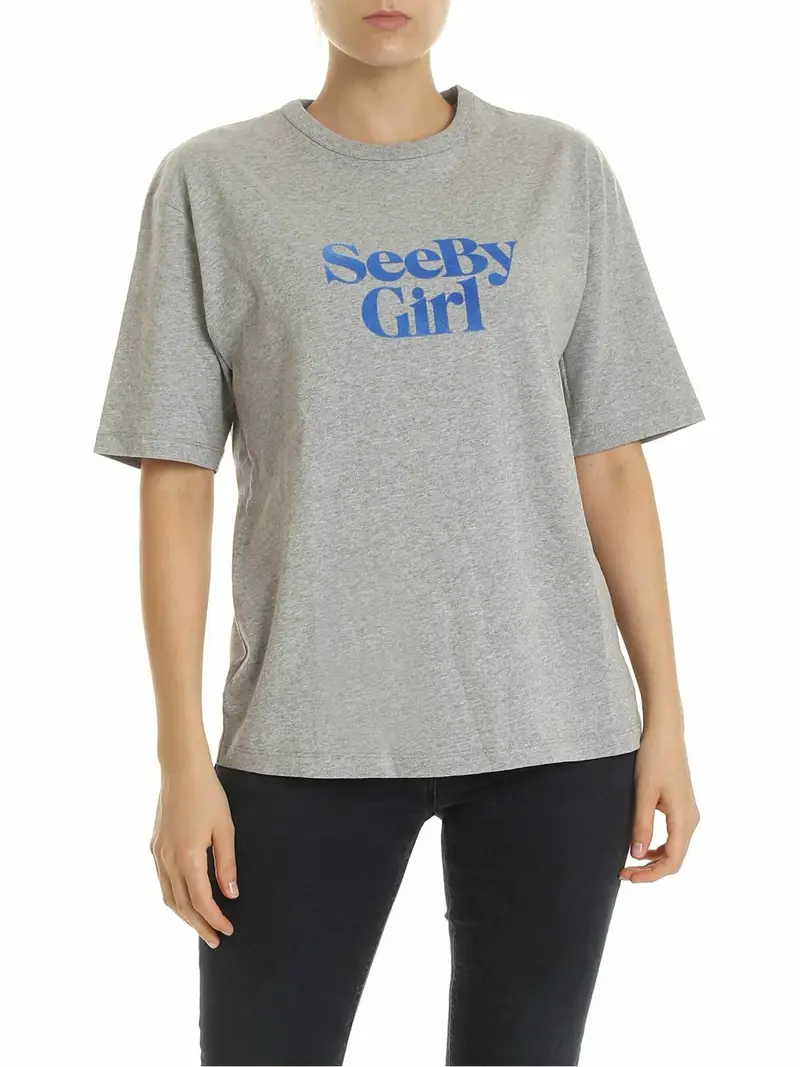 See By Chloé T-shirt Grigio 3293255