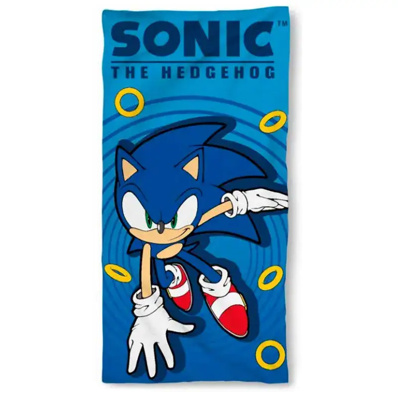 Telo mare in microfibra Sega Sonic The Hedgehog