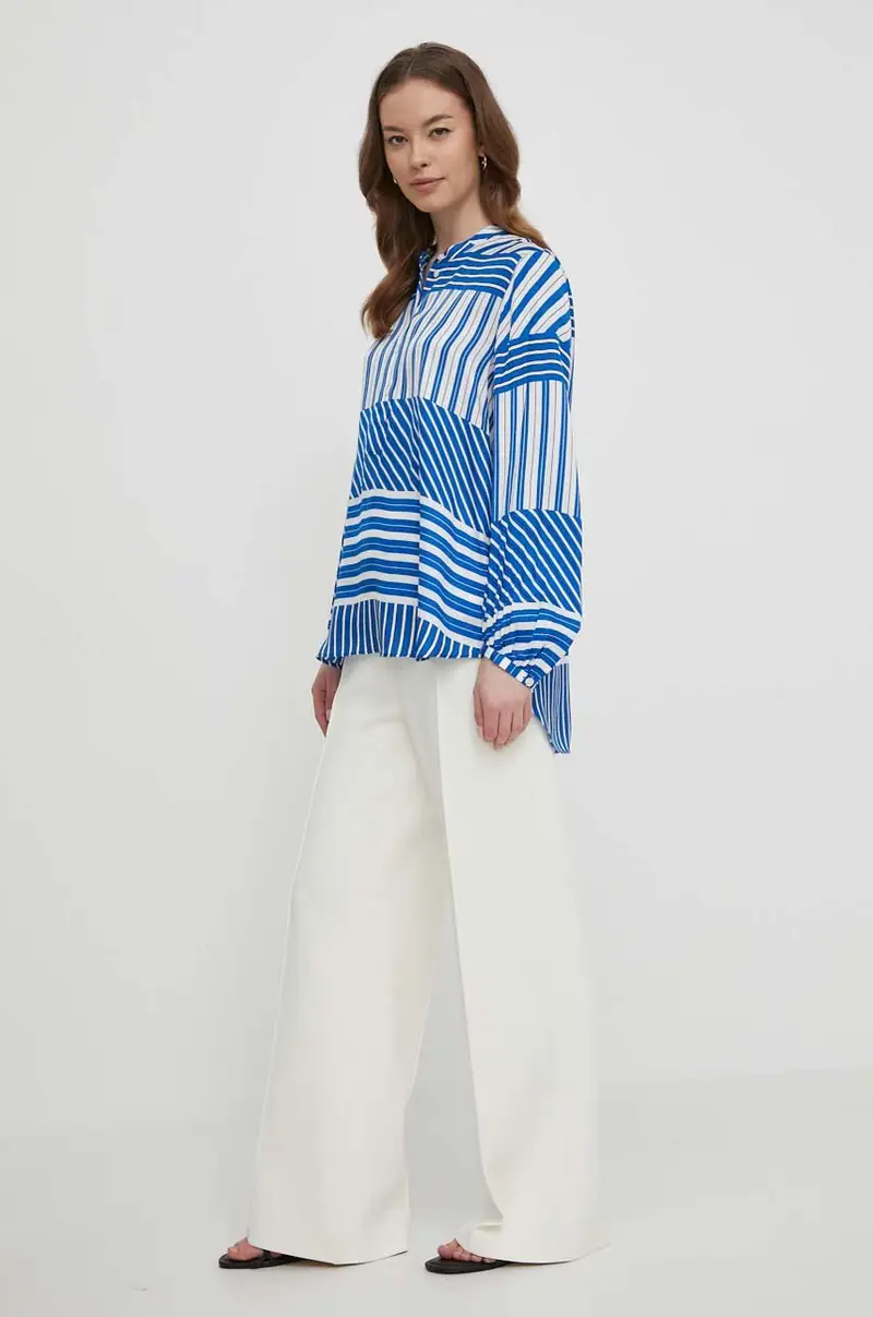 camicetta donna colore blu