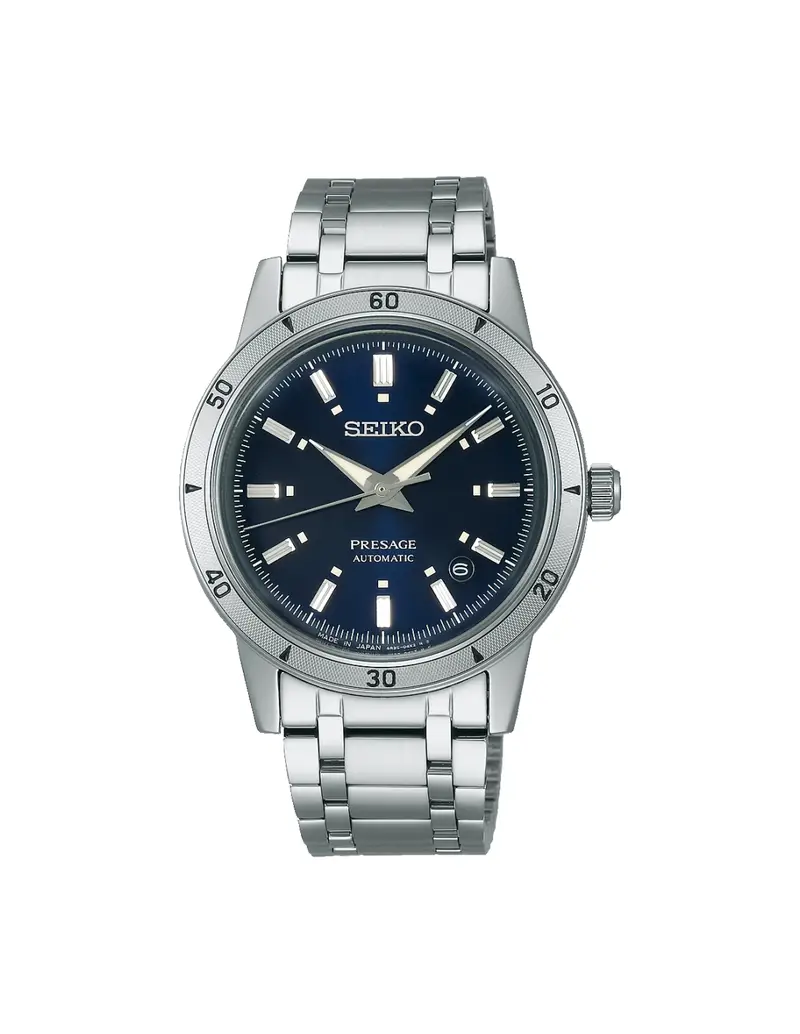Orologio SEIKO Presage Style 60'S Automatico 3 Sfere Data SRPL07J1