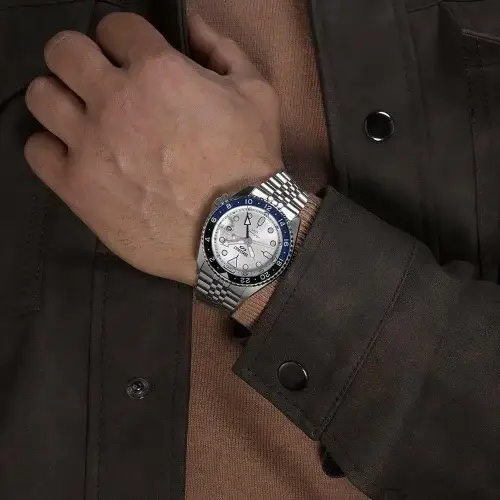 Seiko Orologio Uomo 5 Sports Automatico GMT SSK033K1 miniatura 3