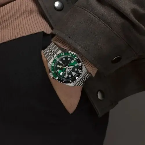 Orologio Uomo Seiko 5 Sports Automatico GMT SSK035K1 miniatura 2