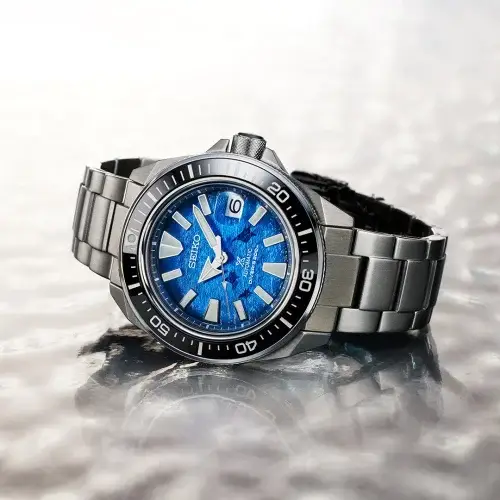 Orologio Uomo Seiko Prospex Samurai Save The Ocean SRPE33K1 miniatura 2