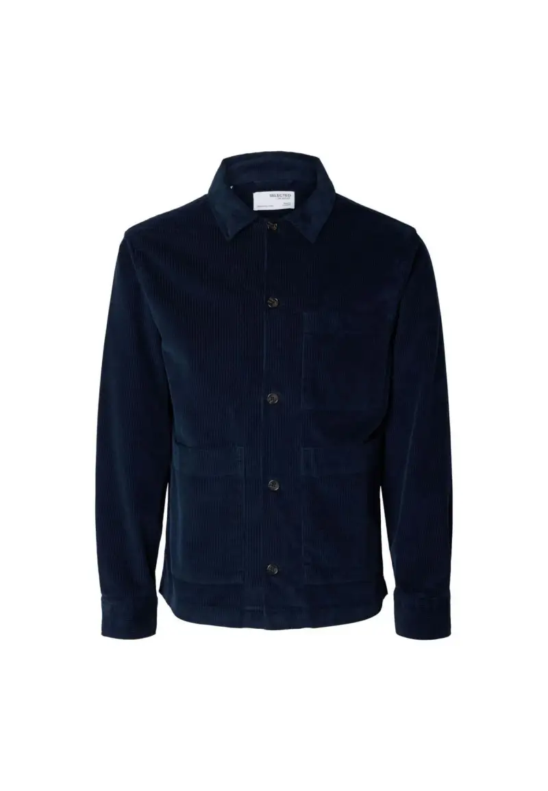 CAMICIA OVER Navy - S / Blu