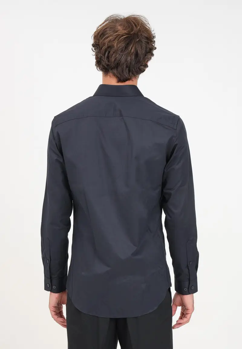 SELECTED HOMME Camicia a manica luna nera da uomo miniatura 2