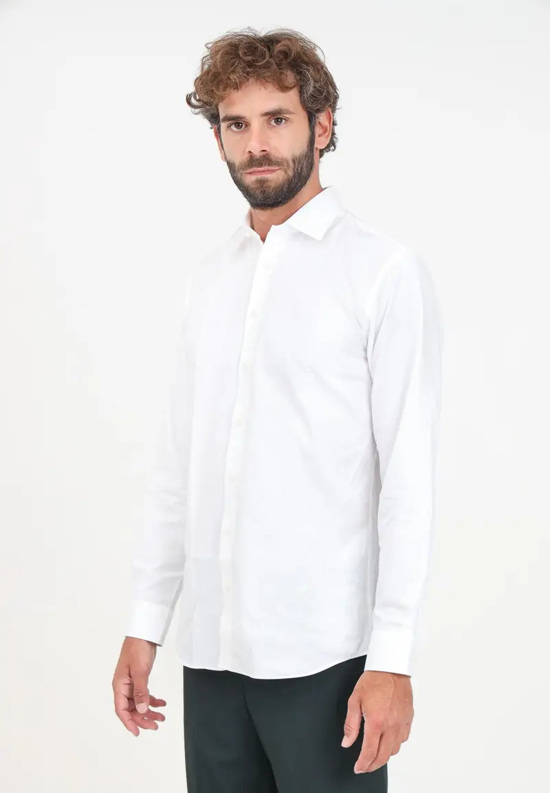 SELECTED HOMME Camicia a manica lunga bianca da uomo