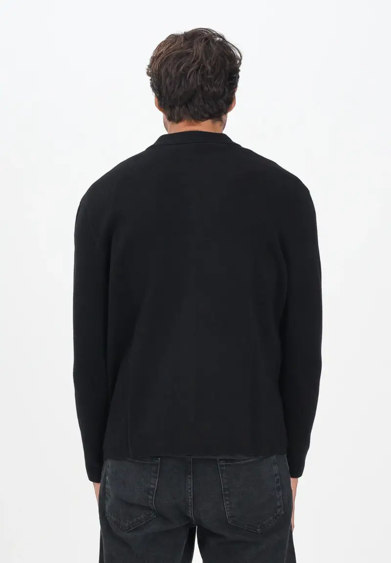 Selected Homme Cardigan Uomo Nero 3982971 miniatura 3