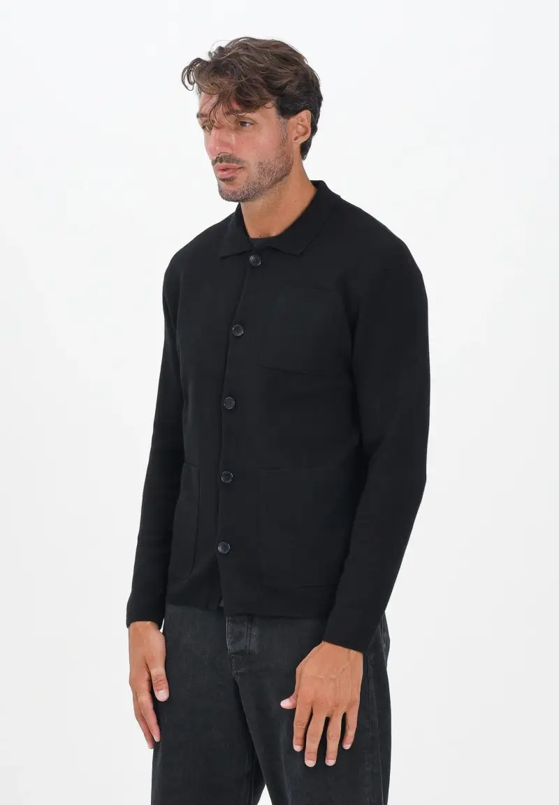 Selected Homme Cardigan Uomo Nero 3982971