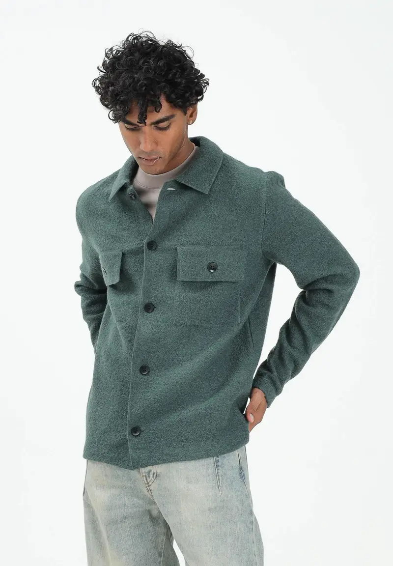 Selected Homme Cardigan Uomo Verde 3103606 miniatura 2