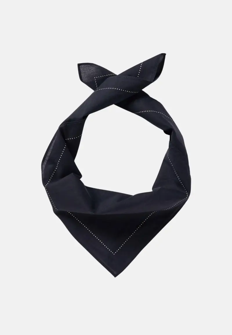 Foulard blu da uomo
