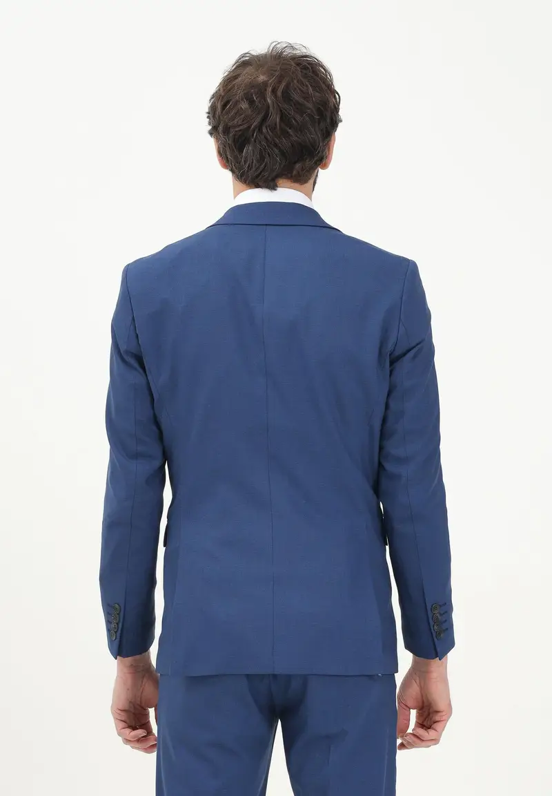 SELECTED HOMME Giacca monopetto blu da uomo miniatura 2