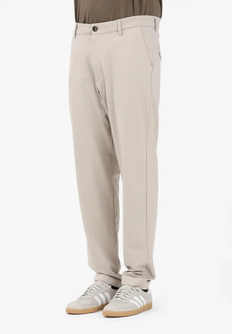 Pantalone beige da uomo