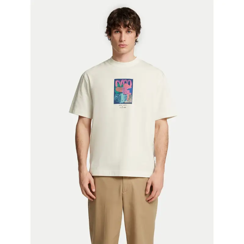 Selected Homme T-shirt Beige 3214747