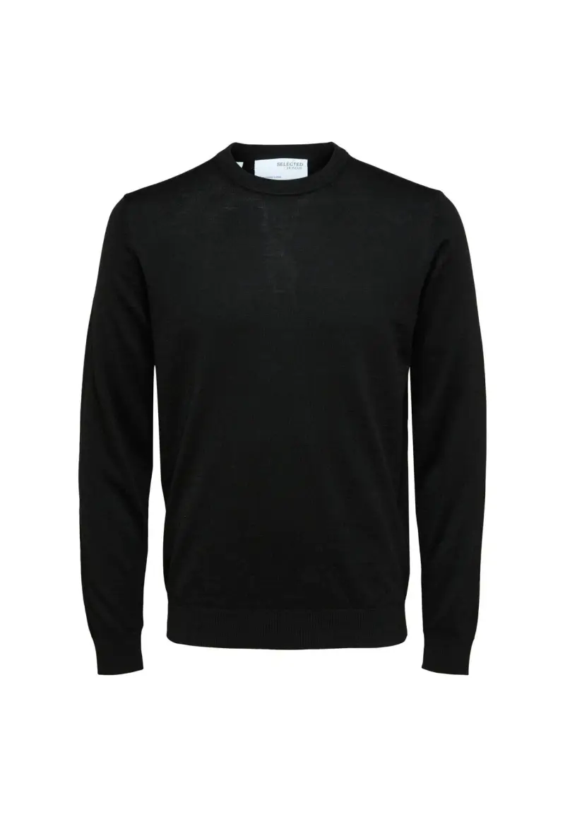 Maglione girocollo black - S / Nero