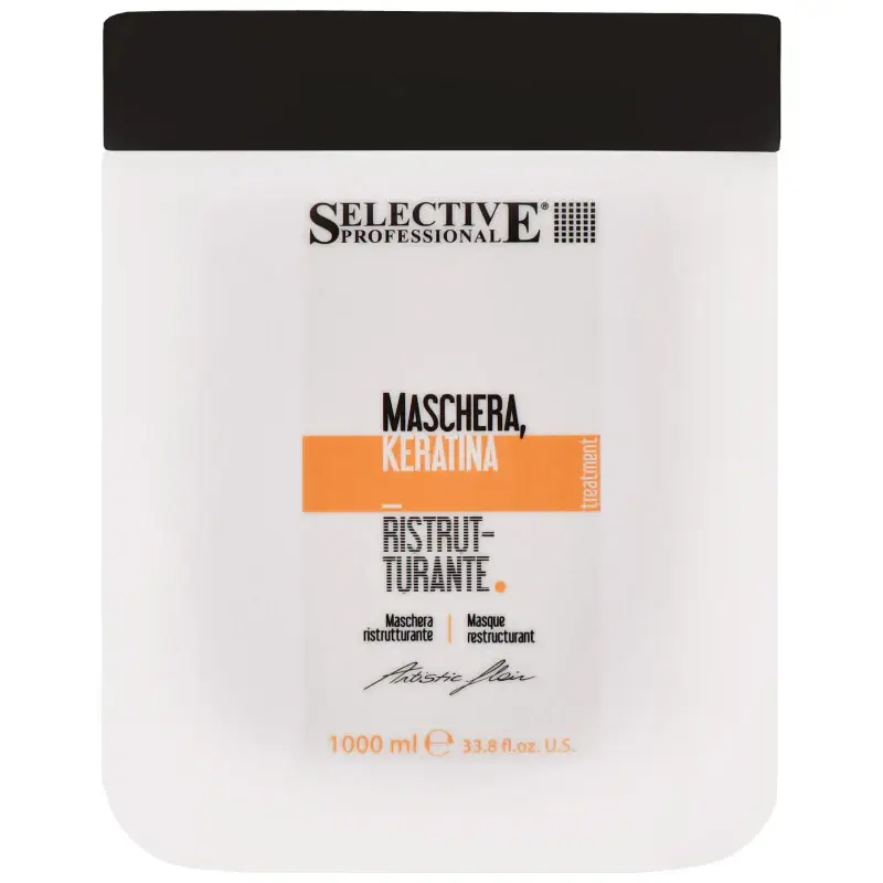 Maschera rigenerante alla cheratina Selective Artistic Flair 1000ml