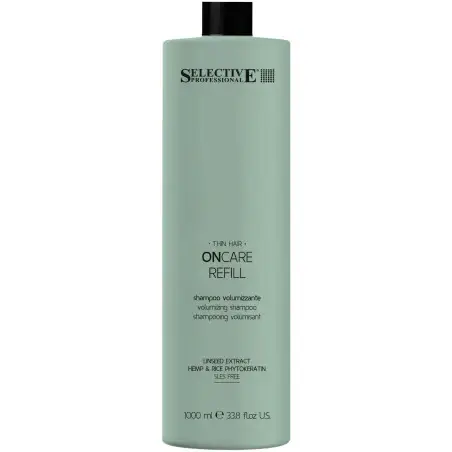 On Care Refill Volumizzante - shampoo per capelli sensibili e sottili, 1000ml