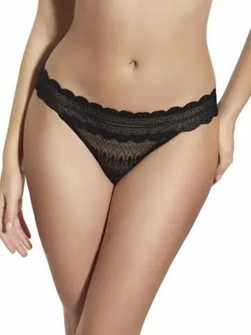 Slip donna in tulle e pizzo Selene Regina 3118