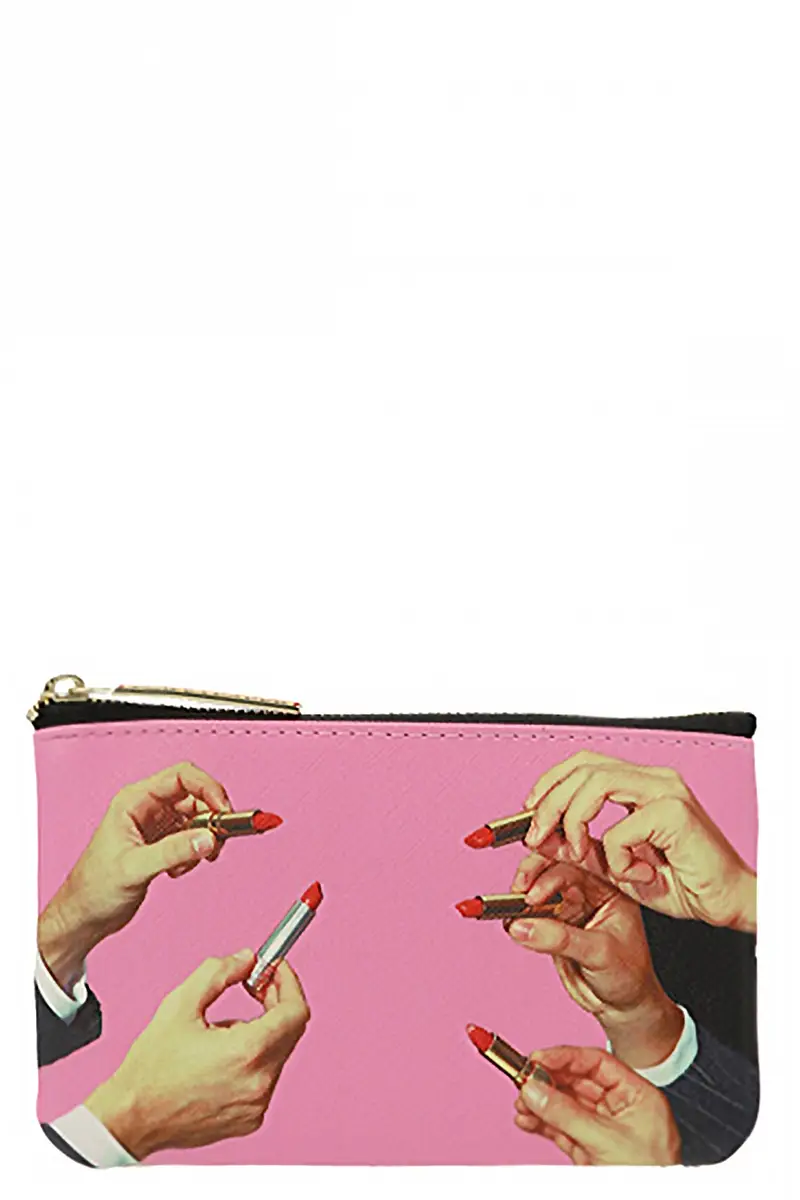 Astuccio 'Rossetti' Seletti X Toiletpaper Rosa