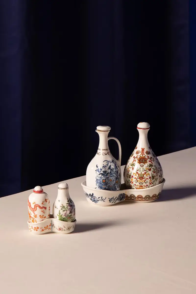 bottiglia per olio d'oliva e aceto Theleme 18 cm Multicolore miniatura 4