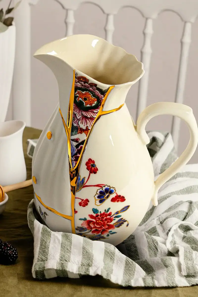 brocca Kintsugi Multicolore miniatura 2