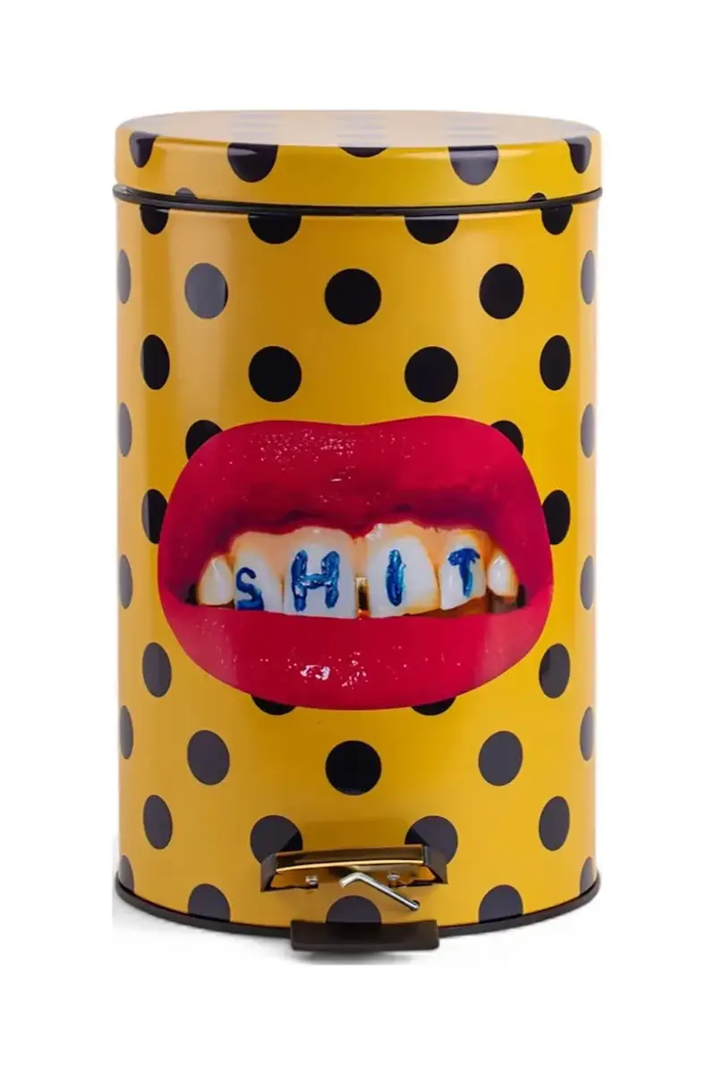 cestino dei rifiuti Toiletpaper 12 L Multicolore