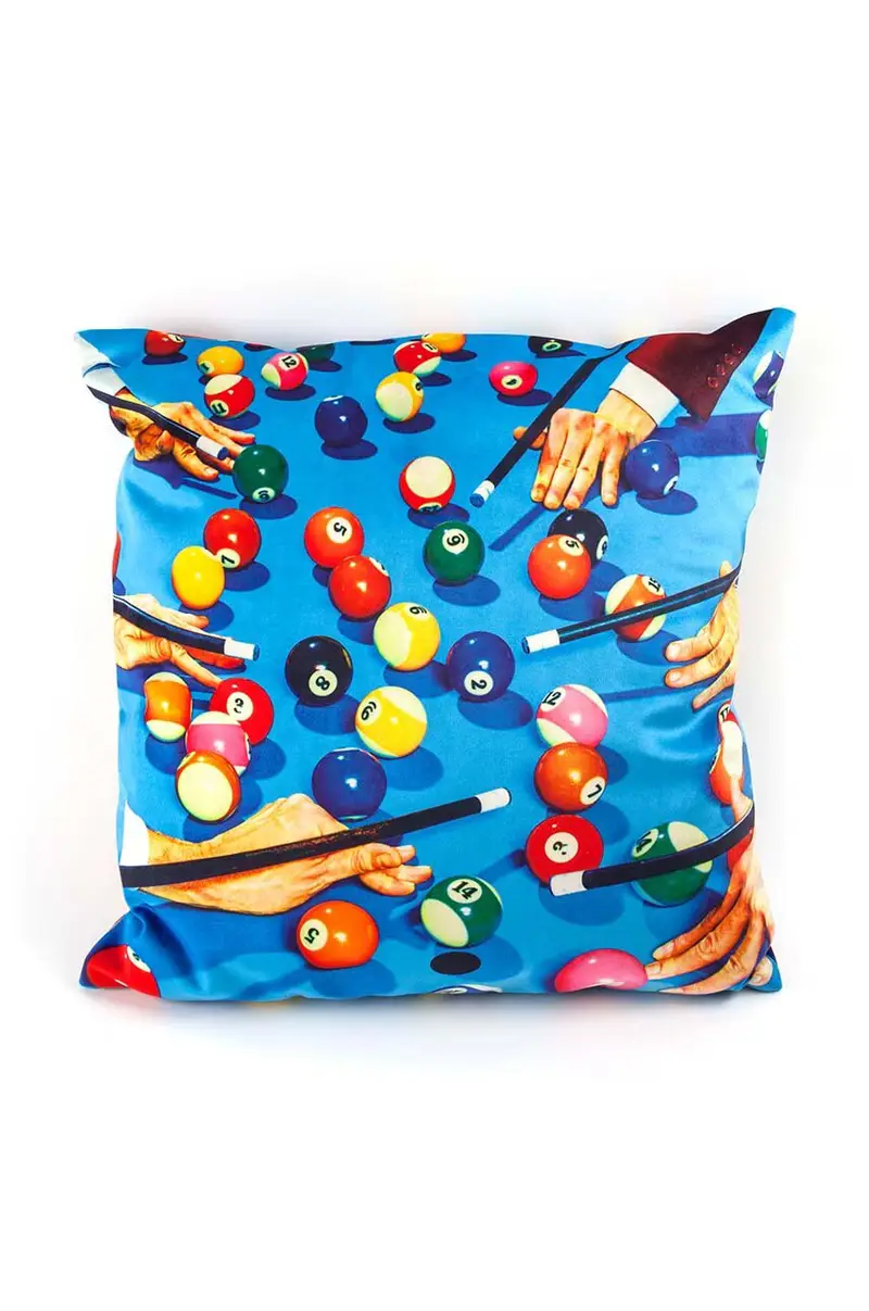 cuscino decorativo Snooker x Toiletpaper Multicolore