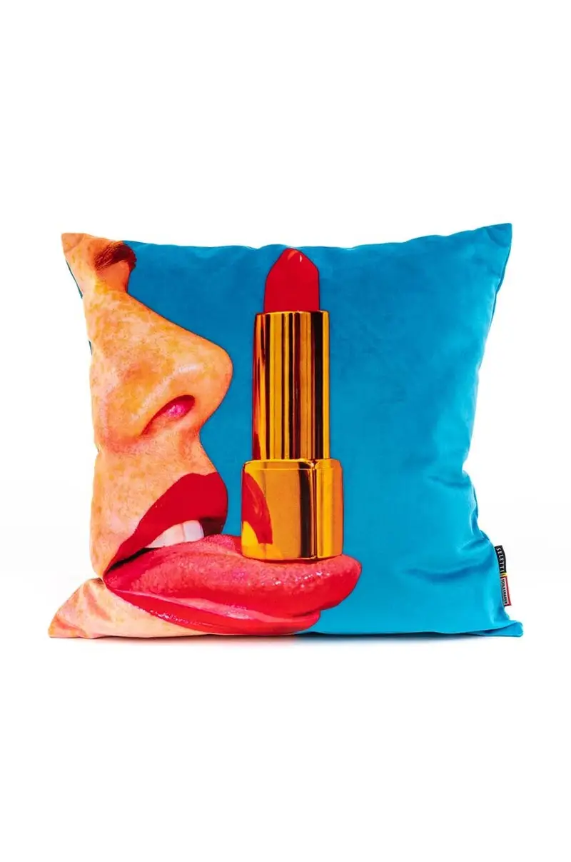 cuscino decorativo Tounge x Toiletpaper Multicolore