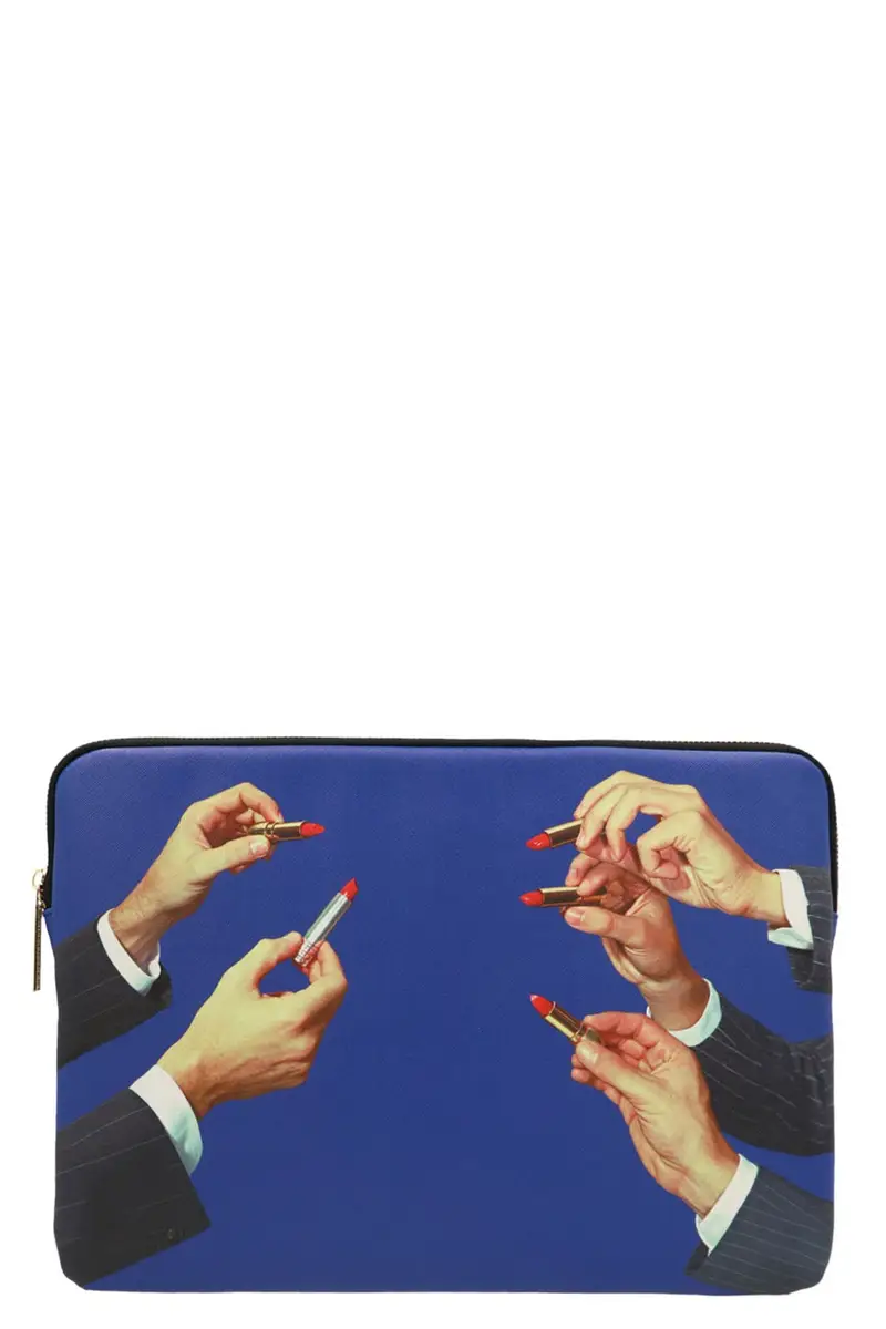 Custodia Per Computer 'Lipsticks' Blu