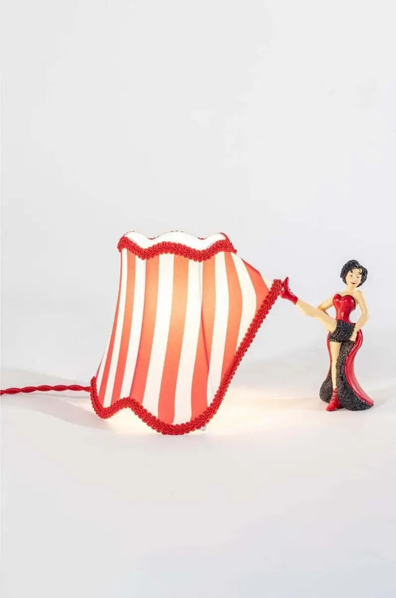 lampada da tavolo Circus AbatJour Lucy Multicolore miniatura 2