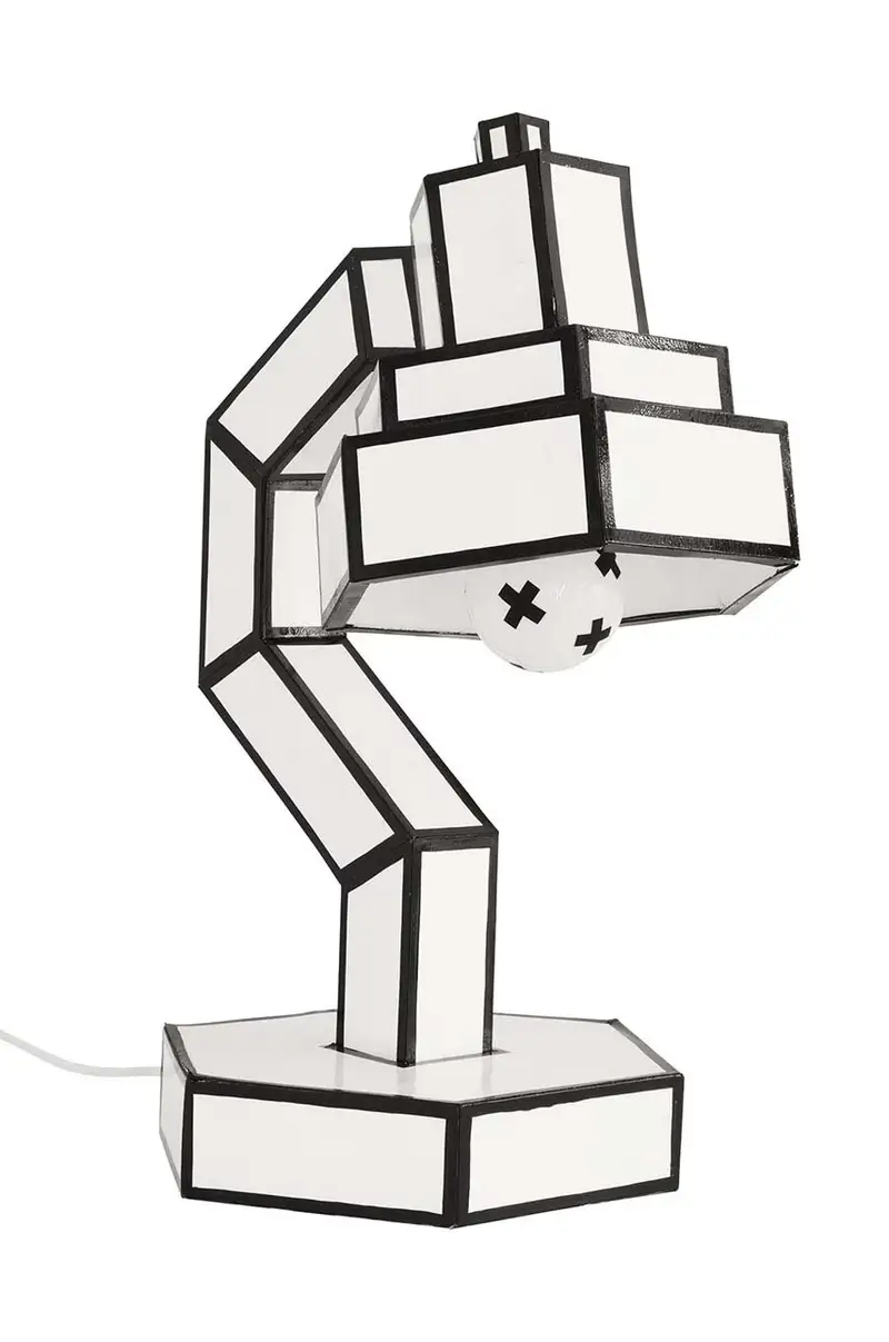 lampada da tavolo Cut&Paste Multicolore miniatura 2