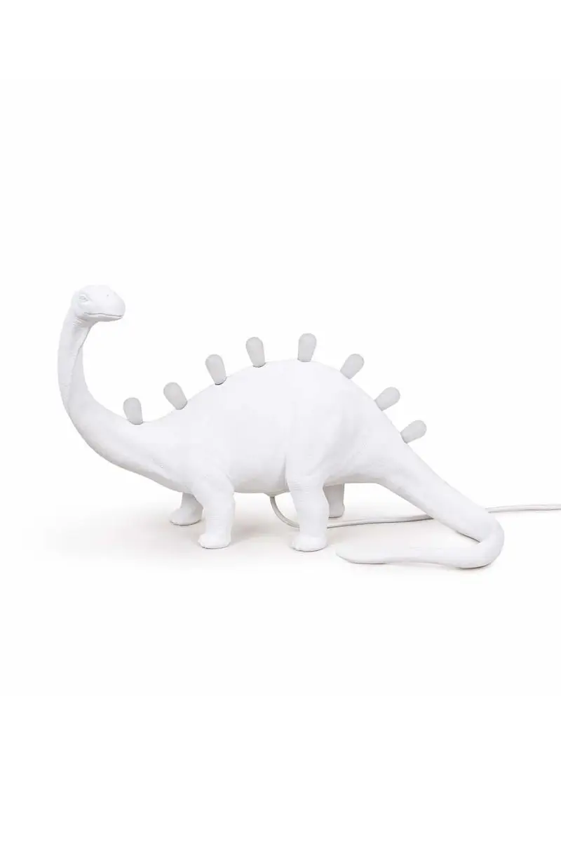 lampada da tavolo Jurassic Lamp Bronto Bianco