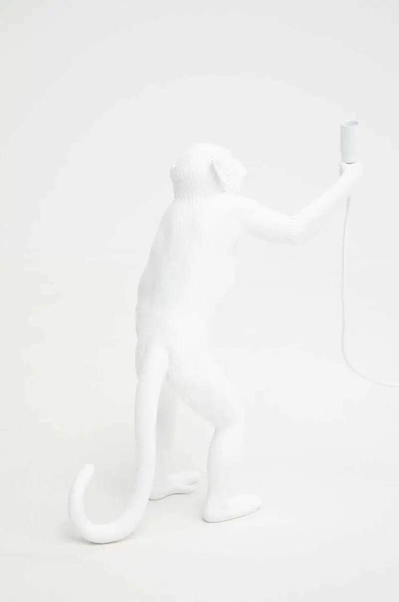lampada da tavolo Monkey Lamp Standing Bianco miniatura 3