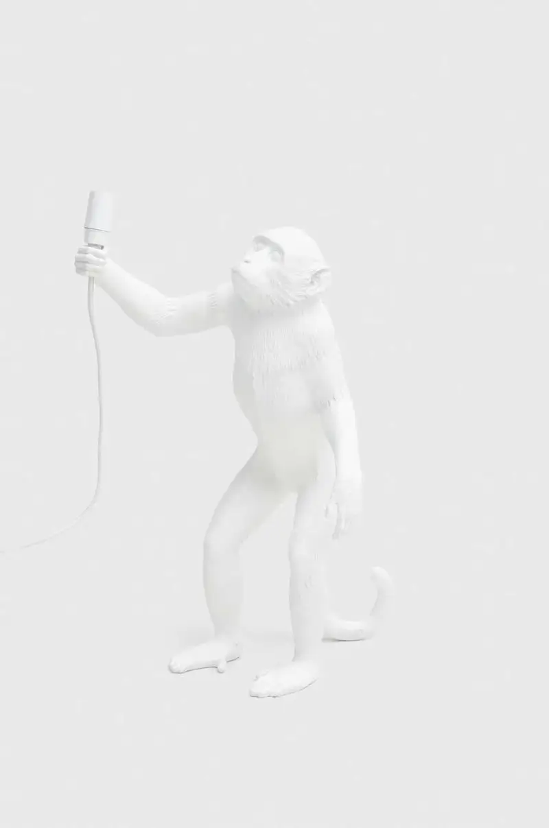 lampada da tavolo Monkey Lamp Standing Bianco