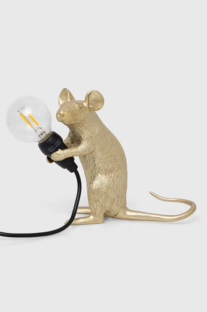 lampada da tavolo Mouse Mac Oro