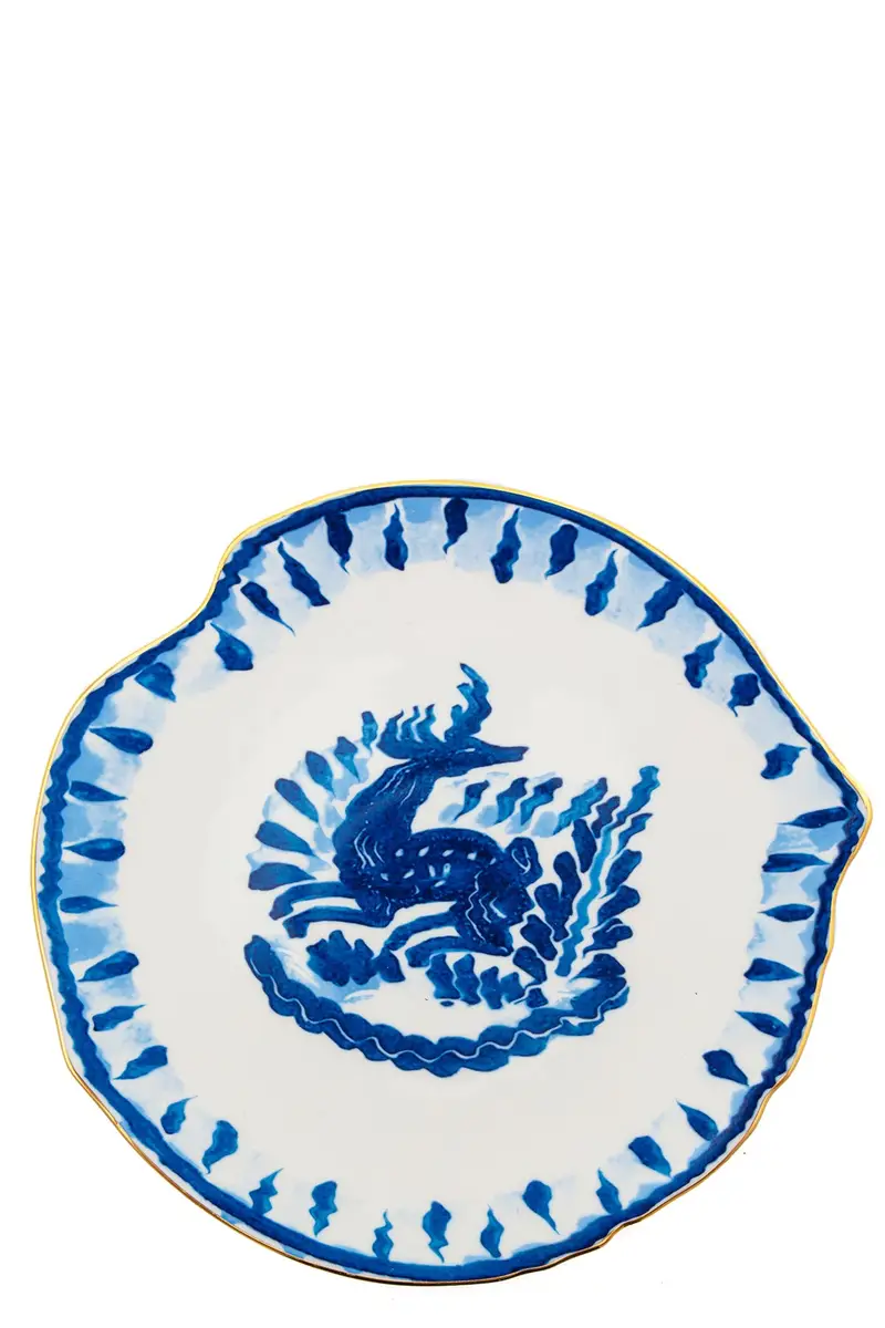 Piatto Da Dessert 'Deer' ⌀ 21 Cm Multi