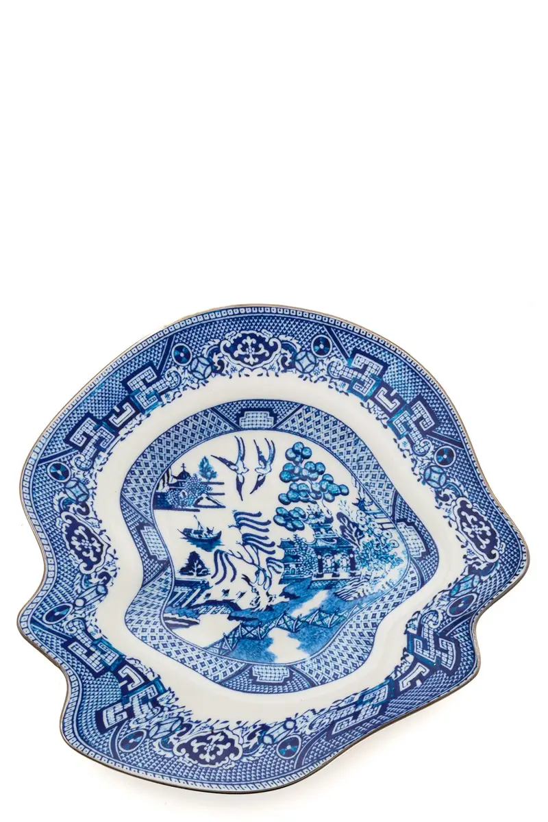 Piatto Da Dessert 'Glitchy Willow' Multi