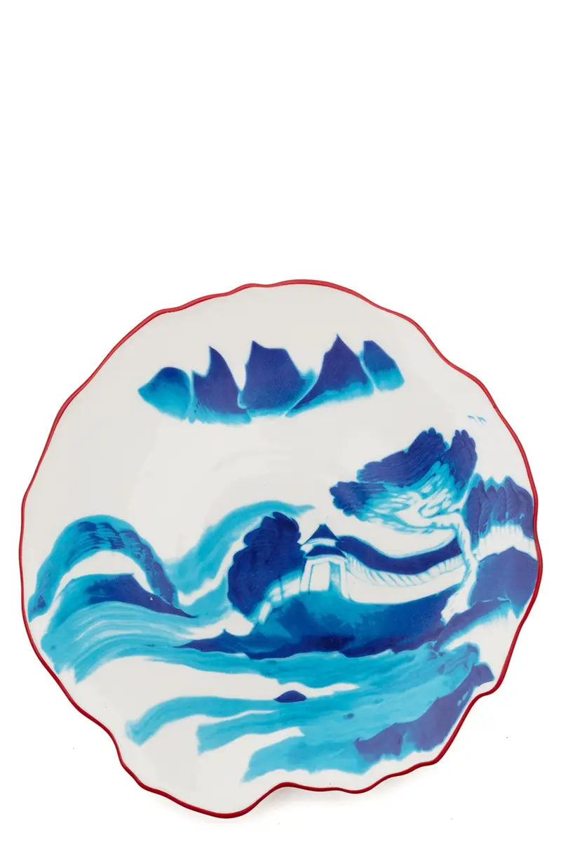 Piatto Da Dessert 'Melting Landscape' ⌀ 21 Cm Multi