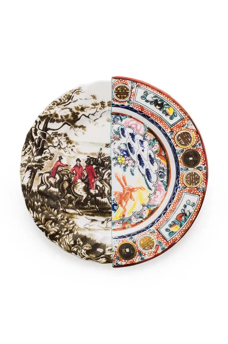 piatto Eusapia Multicolore