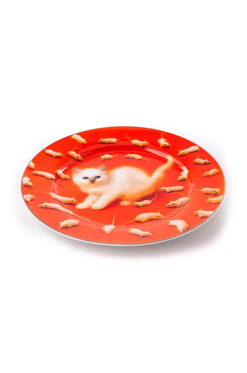 piatto Kitten Multicolore miniatura 2
