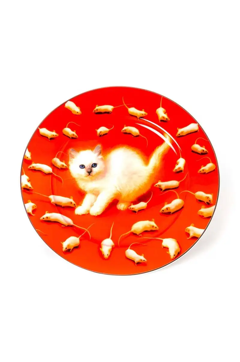 piatto Kitten Multicolore