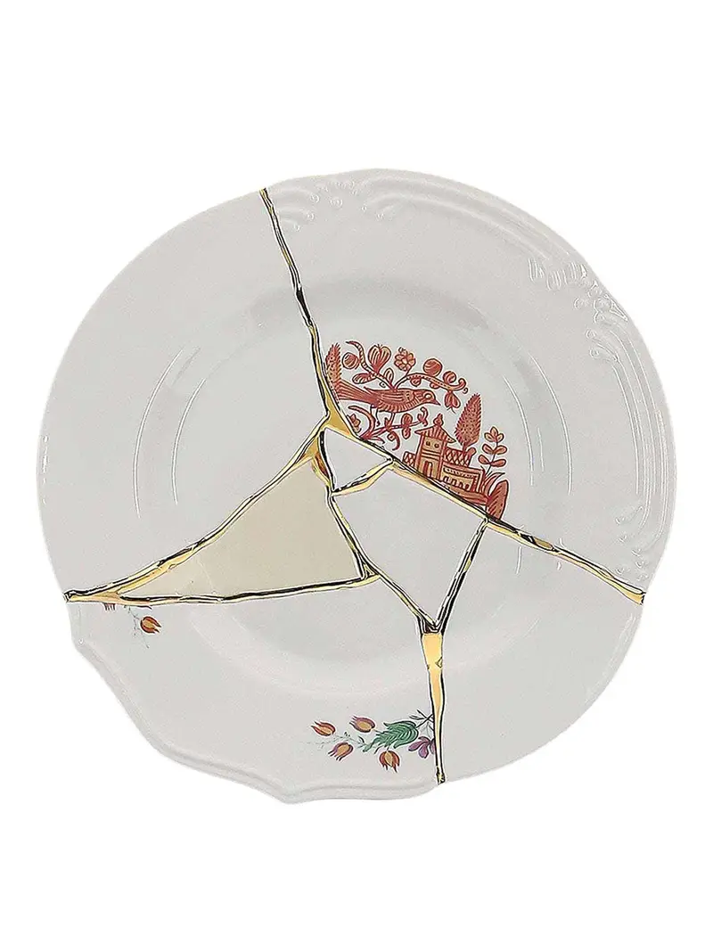 Piatto piano cm 27,5 x3 Bianco