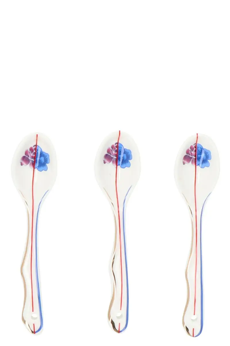 Set 3 Cucchiaini Caffè 'Hybrid Armilla' Seletti X Multi